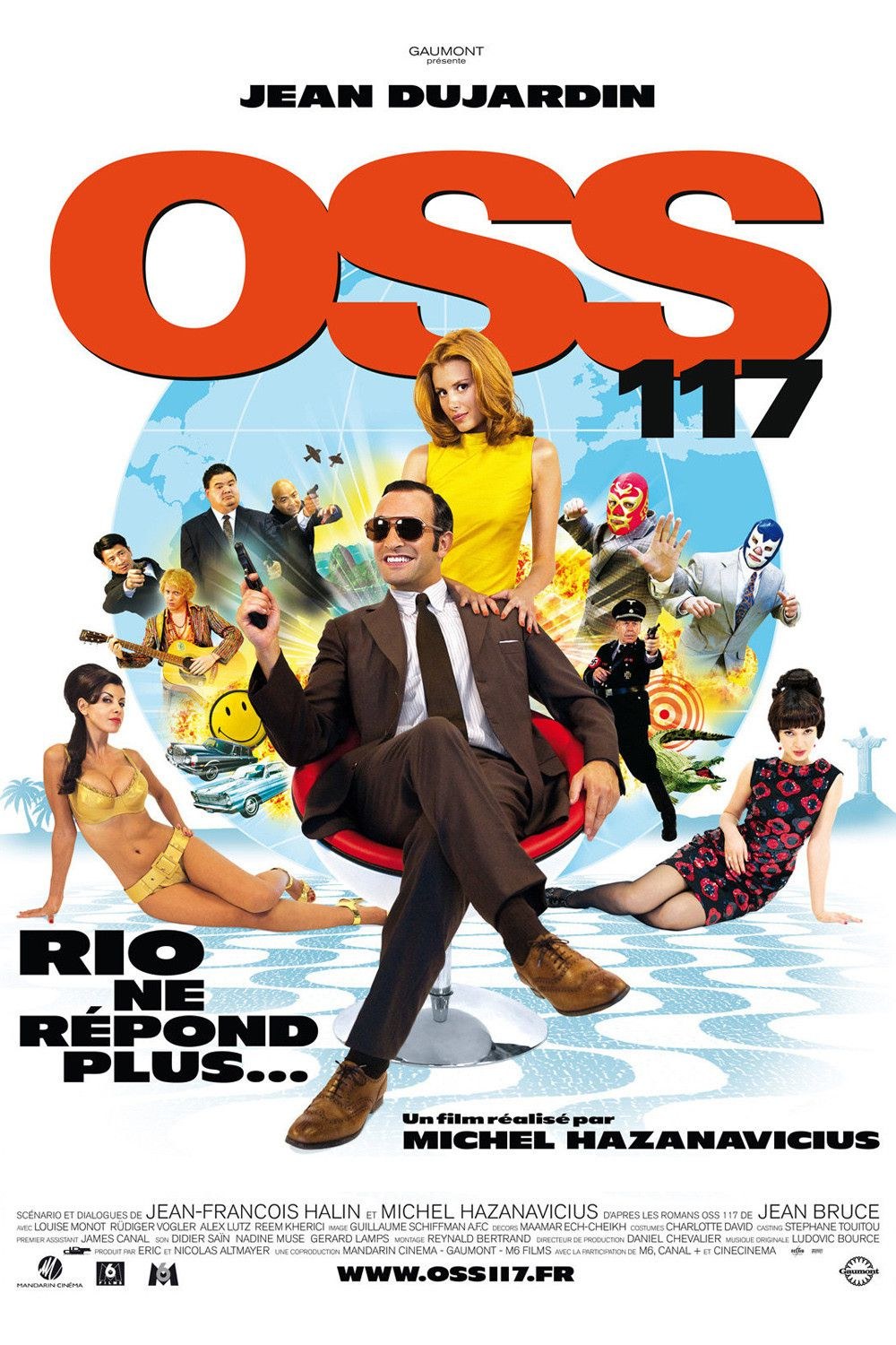 OSS 117:迷失里约 海报