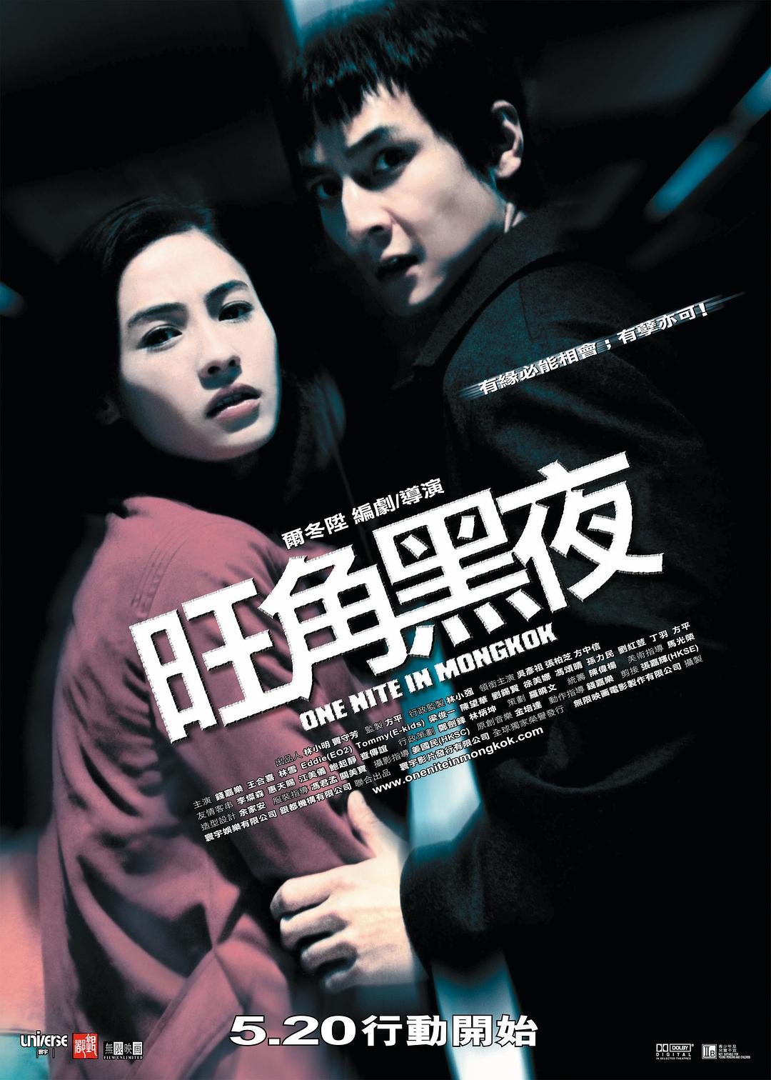 旺角黑夜 海报